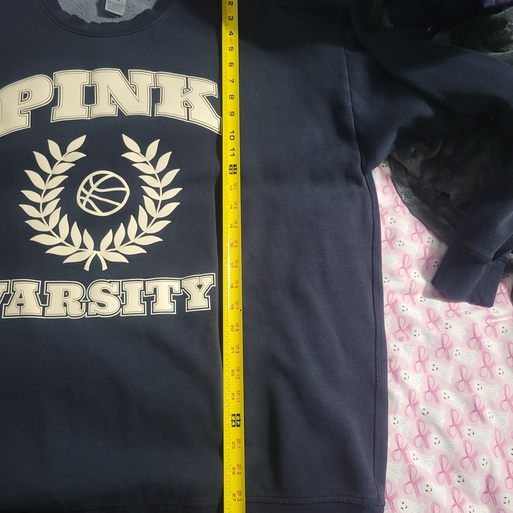 Victoria's Secret PINK Dark Blue Sweatshirt - Picture 5 of 5